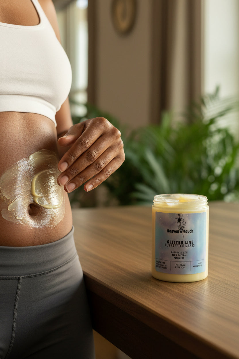 Glitter Lines Stretch Mark Body Butter